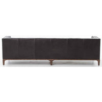 Dylan Leather Sofa, Rider Black