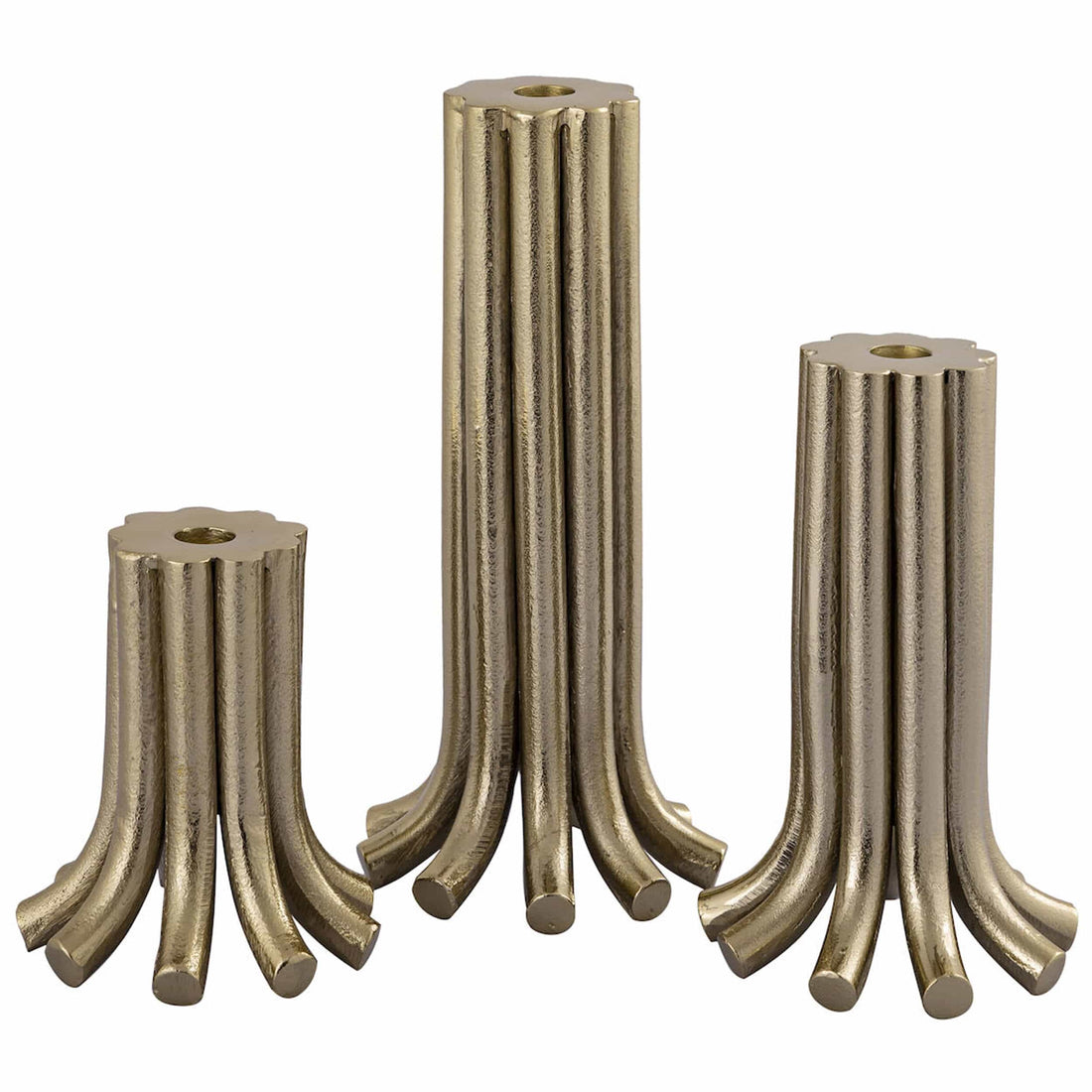 Contour Candleholders, Set of 3