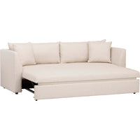 Dempsey Trundle Bed Sofa, Crevere Creme