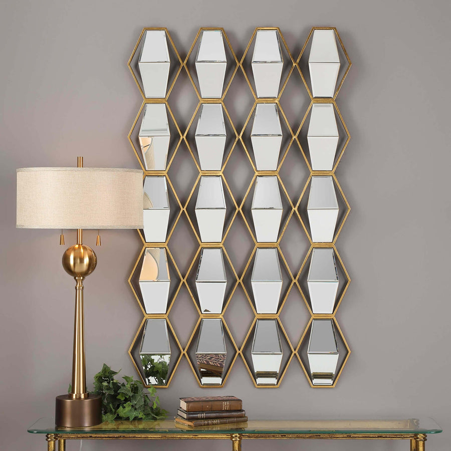 Jillian Mirrored Wall Decor