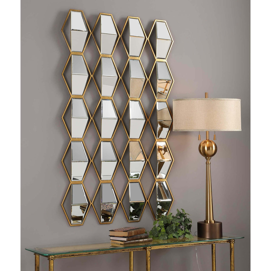 Jillian Mirrored Wall Decor