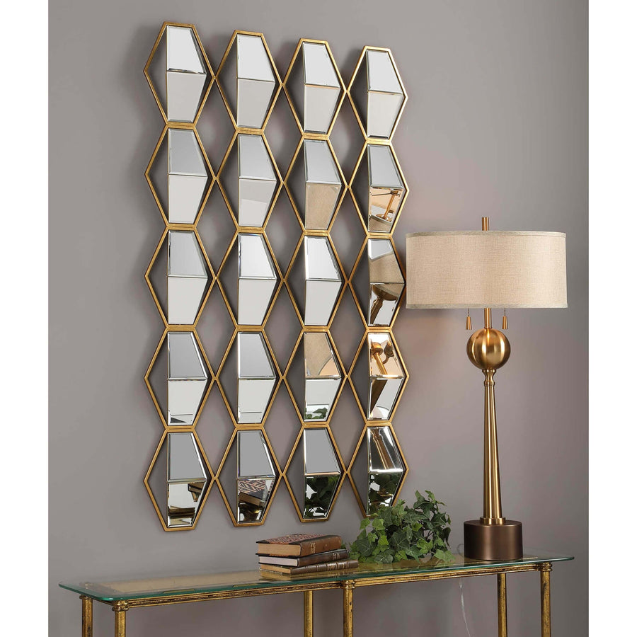 Jillian Mirrored Wall Decor