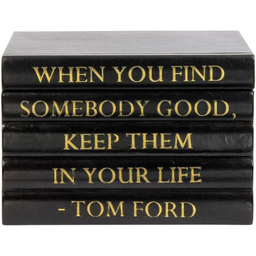 Leather "Book" Box, When You Find Somebody Good