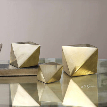 Rhombus Sculpture, Set of 3
