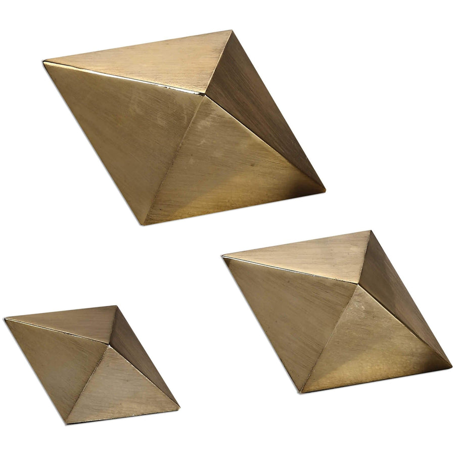 Rhombus Sculpture, Set of 3