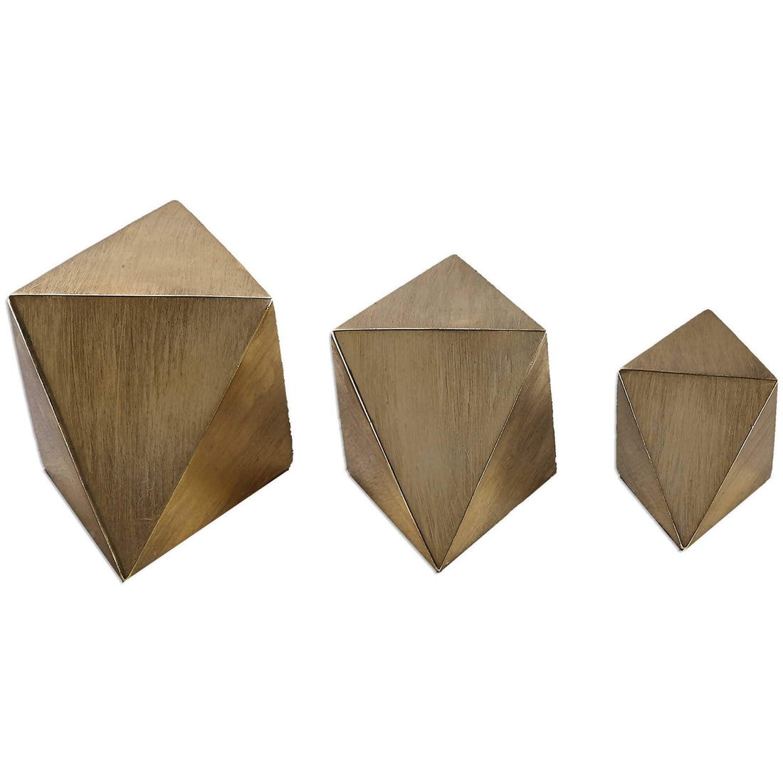 Rhombus Sculpture, Set of 3