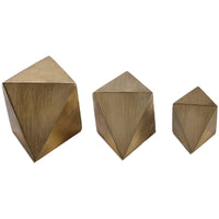 Rhombus Sculpture, Set of 3